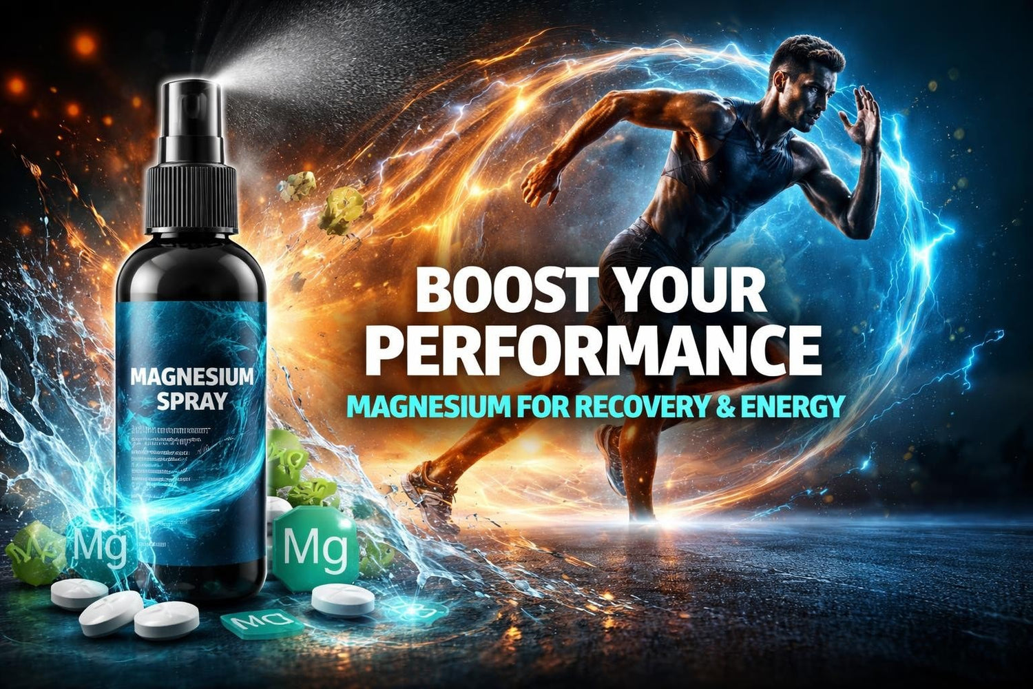 Magnesium Spray for Athletes: Performance & Recovery