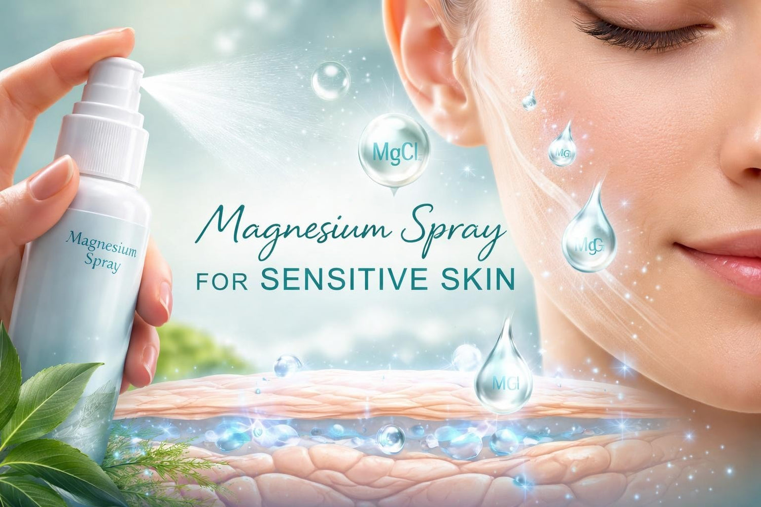 Magnesium Spray for Sensitive Skin: A Complete Guide