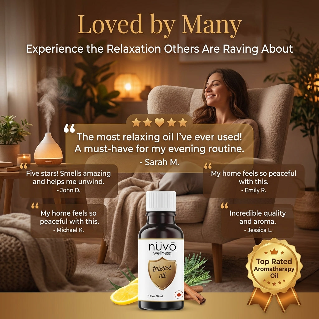 Thieves Essential Oil Blend – Clove, Cinnamon, Lemon & Eucalyptus | Organic Aromatherapy