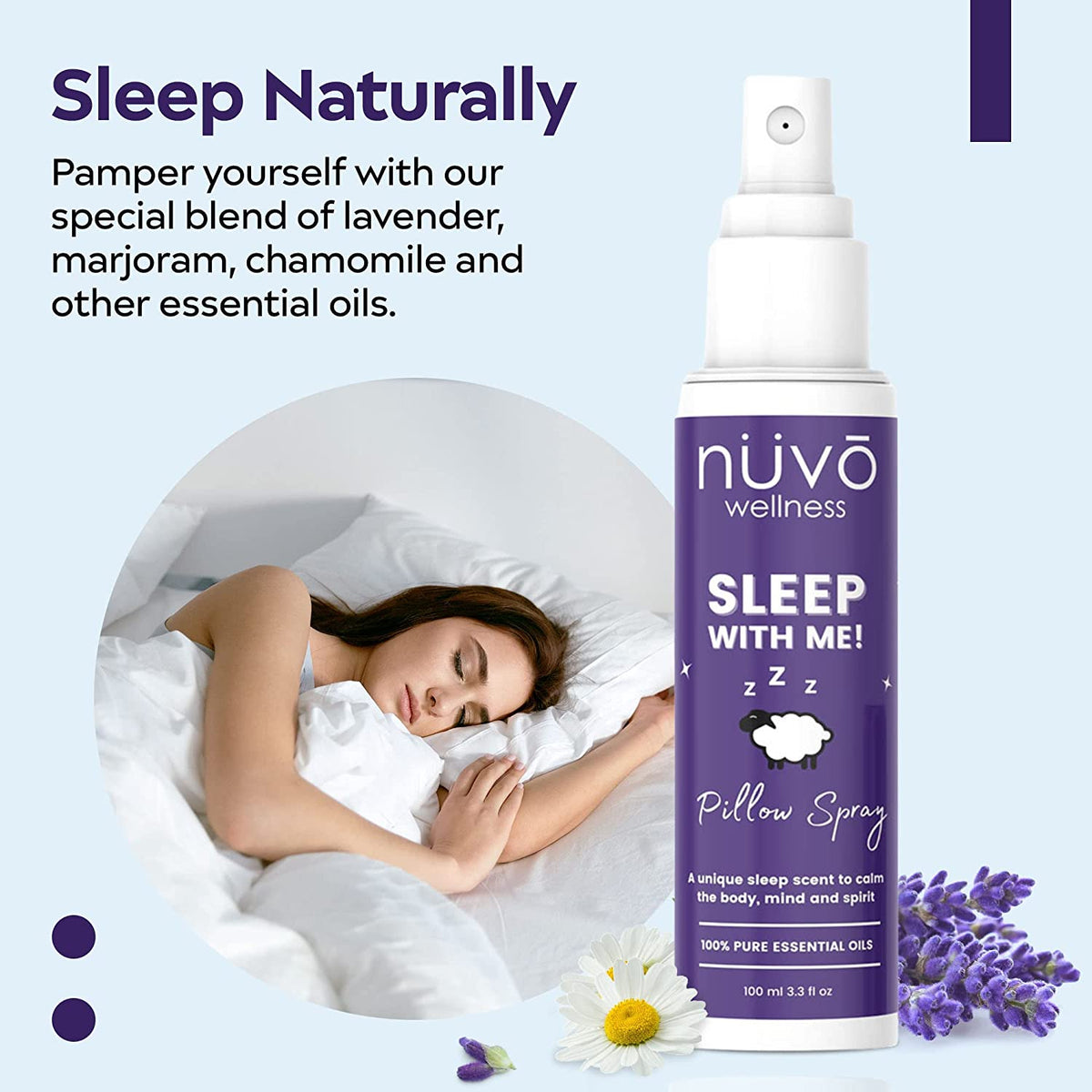 Lavender Pillow Sleep Spray – 2 Pack