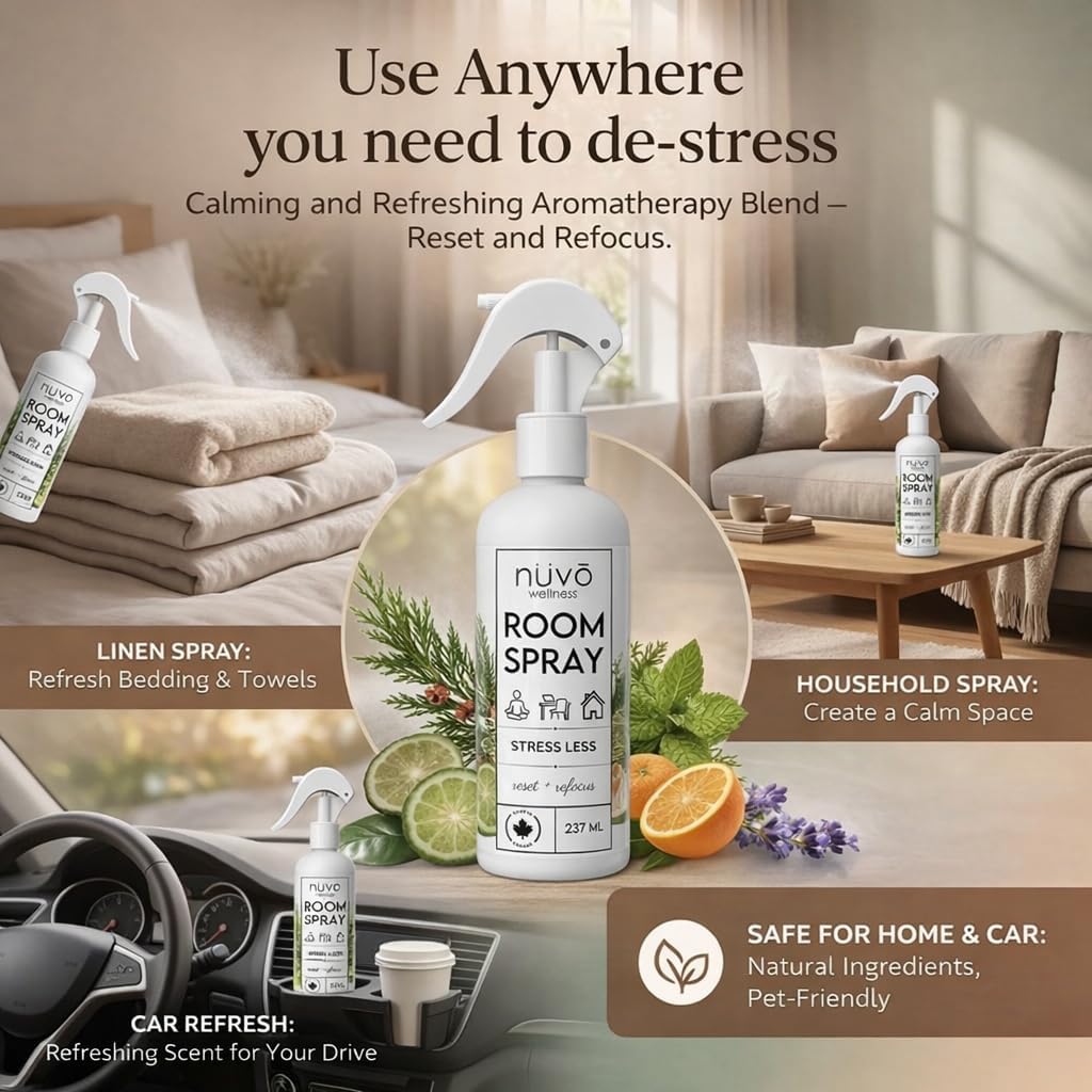 Stress Less Room & Linen Spray – 237 mL