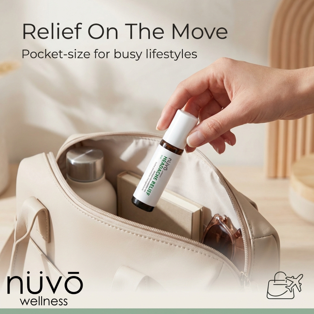 portable headache relief roll-on 10mL