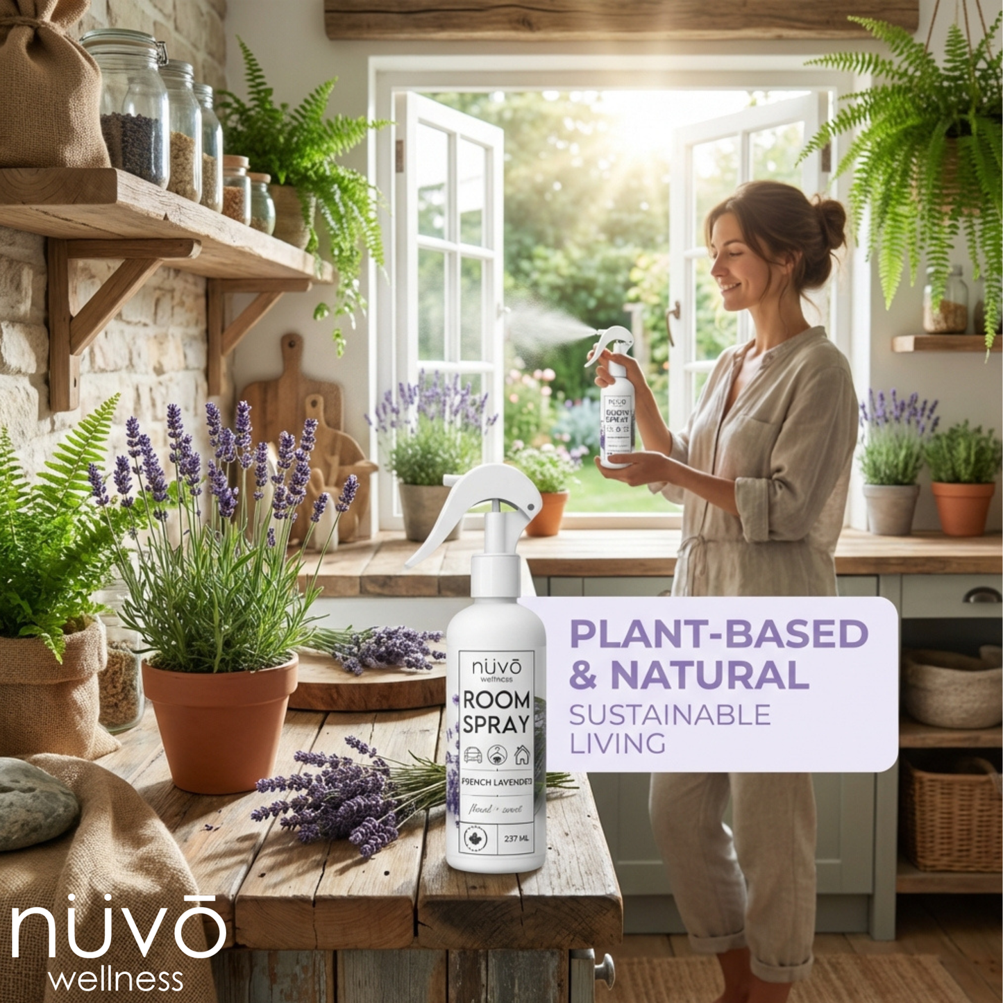 French Lavender Room Spray & Linen Spray – 237 mL