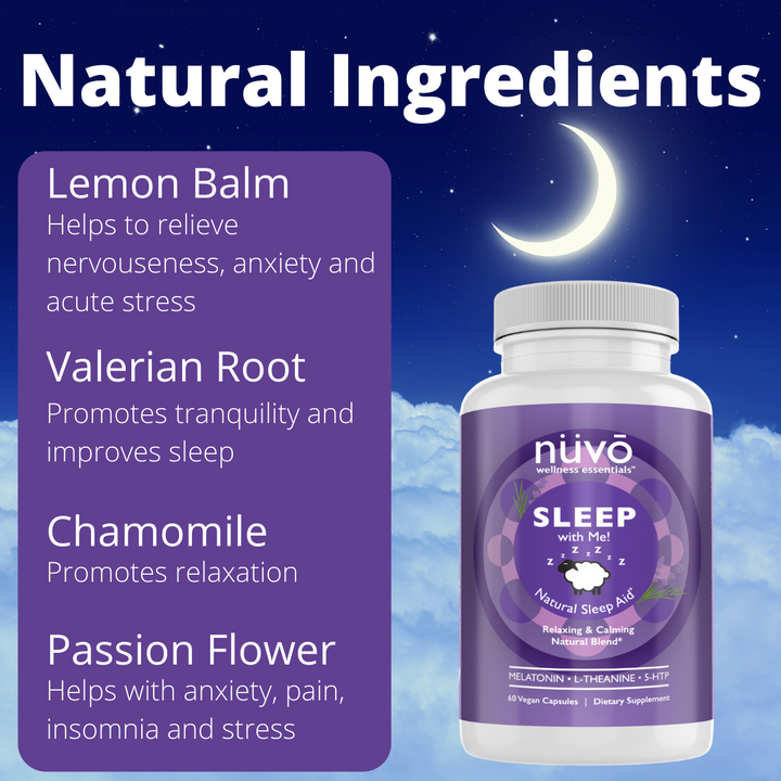 Natural Herbal Sleep Aid with Melatonin
