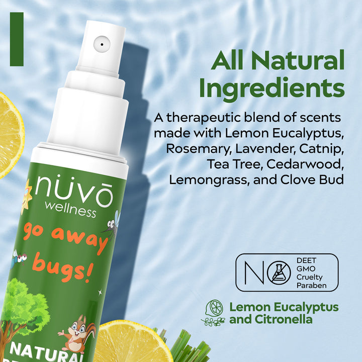 All Natural DEET Free Bug Spray